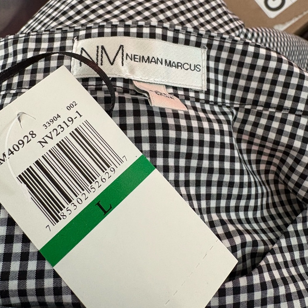 ✨ NWT Neiman Marcus Embroidered Statement Sleeve Dress ✨ - Picture 9 of 10